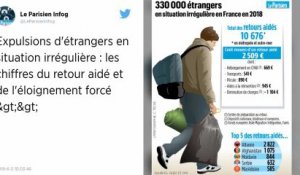 Les expulsions forcées d’étrangers illégaux coûtent très cher à la France