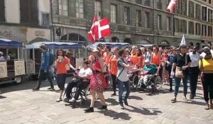 Chambéry : ambiance à la première marche de la tolérance en Savoie