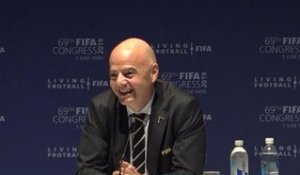 FIFA - Infantino : ''Quand on voit l'état dans lequel était la FIFA...''