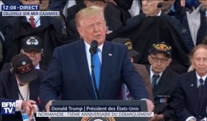 Donald Trump aux vétérans: "Vous êtes les plus grands Américains qui aient jamais vécu (...) Vous êtes la fierté de notre nation"