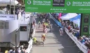 Cyclisme - Tour de Luxembourg - Victoire de Christophe Laporte et terrible chute de Justin Jules