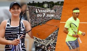 Roland-Garros 2019 - Nadal trop fort pour Federer, finale femmes inédite : l'essentiel du 7 juin