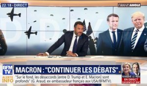 Macron : "Continuer les débats" (1/2)