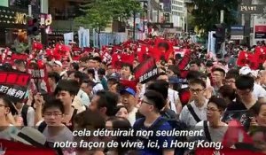 Hong Kong: manifestation géante contre le projet d'extradition