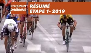 Résumé - Étape 1 - Critérium du Dauphiné 2019