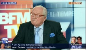 Jean-Marie Le Pen: "Le Rassemblement national  est le mieux placé pour prendre les responsabilités quand le macronisme s'effondrera"