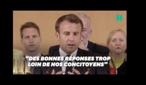 Avec les gilets jaunes, Macron admet avoir commis une "erreur fondamentale"
