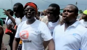 Libéria, MANIFESTATIONS CONTRE LE GOUVERNEMENT