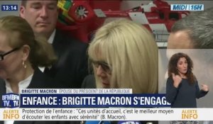 BFMTV : Brigitte Macron et Carole Bouquet en déplacement à Saint-Malo 11/06/2019