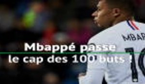 PSG - Mbappé passe le cap des 100 buts!