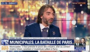 Municipales à Paris: Cédric Villani demande "une consultation" pour l'investiture LaREM