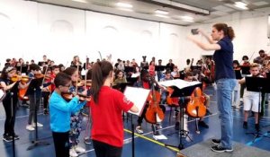 Orchestre Démos Mulhouse : dernier « tutti » avant le concert à la Philharmonie de Paris