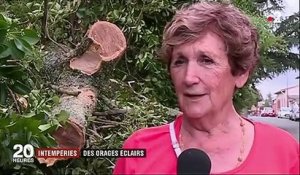 Inondations, toitures arrachées : les violents orages font d'importants dégâts en France