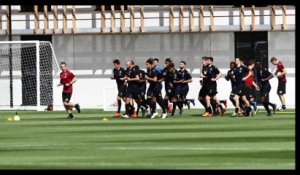 Les joueurs du FC Bruges reprennent l'entrainement