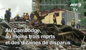 Cambodge: un bâtiment s'écroule, 3 morts et de nombreux disparus