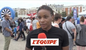 Elodie Thomis avant France-Brésil «Marquer l'histoire de la même manière» - Foot - Bleues