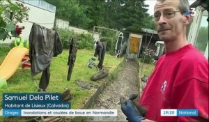 Calvados : de violents orages dévastent le département