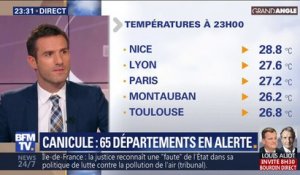 Canicule: à 23 heures, il faisait encore plus de 25° un peu partout en France