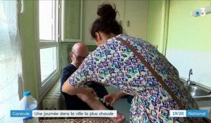 Clermont-Ferrand : la tournée d'une infirmière dans la ville la plus chaude