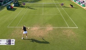 Eastbourne - Sabalenka remporte un sacré combat aux dépens de Wozniacki