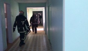 Exercice « feu réel » avec les pompiers du Calvados