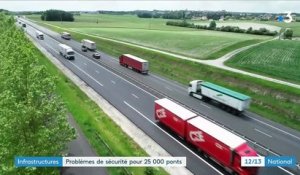 Infrastructures : des problèmes de sécurité observés sur 25 000 ponts en France