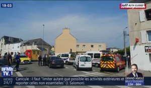 "On a vu deux hommes allongés au sol." Un tireur fait deux blessés devant une mosquée à Brest