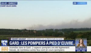 La préfecture du Gard affirme avoir recensé "au moins une trentaine" de départs de feu