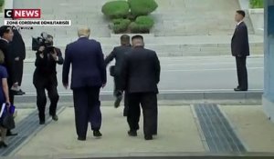Corée : Donald Trump et Kim Jong-un se rencontrent dans la zone démilitarisée