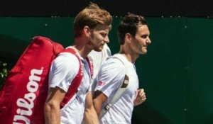 Wimbledon 2019 - David Goffin a retrouvé Roger Federer : "C'est un exemple pour tout et pour tous"