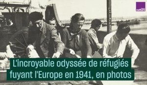 L’incroyable odyssée de réfugiés fuyant le nazisme en 1941 en photos