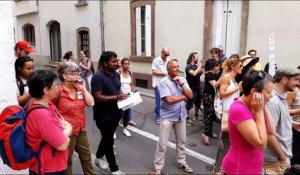 Strasbourg: concert de casseroles devant le rectorat le jour du brevet