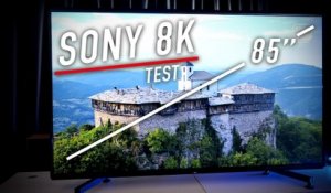 TEST : On a essayé la TV 8K de Sony de 85 pouces à 17 000 €