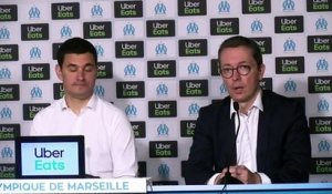 Uber Eats sponsor de l'OM ! La réaction de Jacques-Henri Eyraud