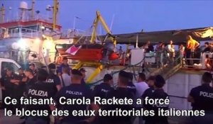 Migrants secourus: la capitaine du Sea-Watch face à un juge italien