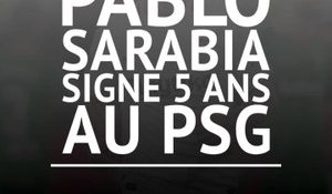 PSG - Pablo Sarabia signe 5 ans à Paris