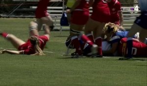 Women's Rugby Super Series / France - Canada : Safi N'Diaye marque le premier essai de la rencontre