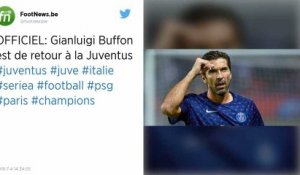 Mercato : Gianluigi Buffon fait son retour à la Juventus Turin