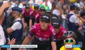 Cyclisme : Bruxelles fête le Tour de France