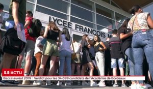 Baccalauréat 2019 : Verdict pour les 34 699 candidats de l'Académie de Bordeaux