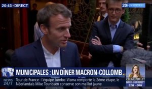 Emmanuel Macron se dit "ravi que la France ait accueilli une compétition internationale de football féminin"