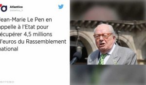 Jean-Marie Le Pen sollicite l’État pour récupérer 4,5 millions d’euros versés au RN