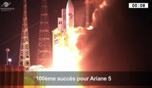 À Kourou, Ariane 5 assure avec succès son 100ème vol