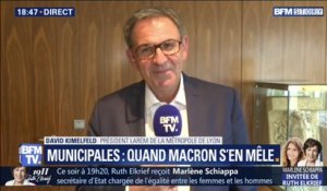 Municipales à Lyon: "Gérard Collomb ne demande pas d'investiture, j'ai demandé une investiture LaREM" (David Kimelfeld)