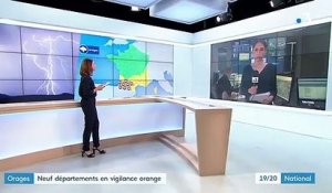 Orages : 28 départements de l'Ouest placés en vigilance orange