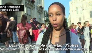 A Saint-Denis, rassemblement contre les violences conjugales