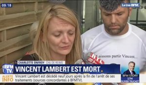 Le décès de Vincent Lambert est survenu à 8h24 ce matin, 9 jours après l'arrêt de ses traitements