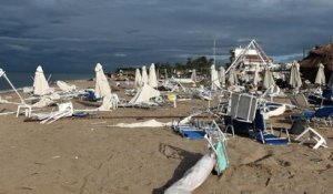 Des touristes meurent à cause d'une tornade en Grèce