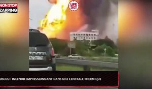 Moscou : Un incendie se déclare dans une centrale thermique (Vidéo)