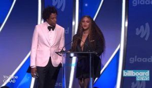 Beyoncé & Jay-Z Receive GLAAD Vanguard Award | Billboard News